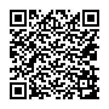 QR код за телефонен номер +14039983737