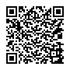 QR код за телефонен номер +14039983880