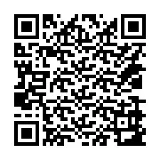 QR-Code für Telefonnummer +14039983889