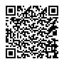 QR код за телефонен номер +14039999981