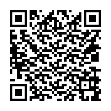 QR kód a telefonszámhoz +14039999984