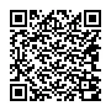 QR код за телефонен номер +14042000002