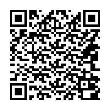 QR kód a telefonszámhoz +14042000007