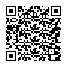 QR Code pour le numéro de téléphone +14042000041