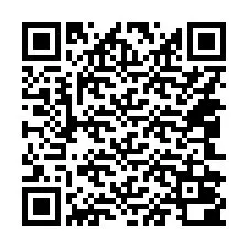 Código QR para número de teléfono +14042000043