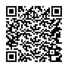 QR kód a telefonszámhoz +14042000065