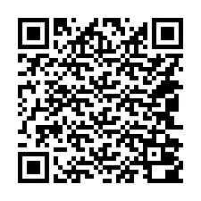 QR Code สำหรับหมายเลขโทรศัพท์ +14042000074