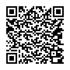 QR-code voor telefoonnummer +14042000093