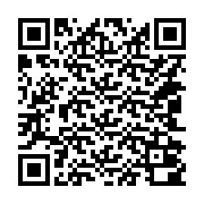 QR Code สำหรับหมายเลขโทรศัพท์ +14042000094