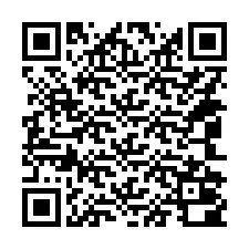 QR-koodi puhelinnumerolle +14042000100