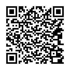 QR kód a telefonszámhoz +14042000103