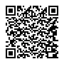 Código QR para número de teléfono +14042000112