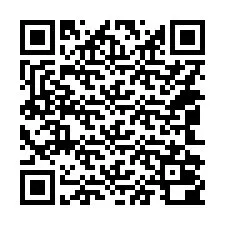 QR-Code für Telefonnummer +14042000114