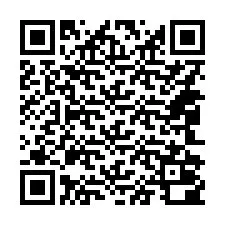 Código QR para número de teléfono +14042000117