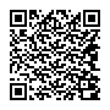 QR kód a telefonszámhoz +14042000122