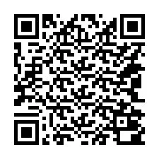 Código QR para número de teléfono +14042000124