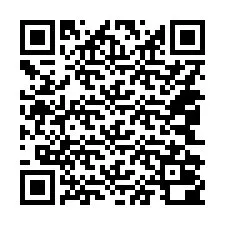 QR Code สำหรับหมายเลขโทรศัพท์ +14042000133