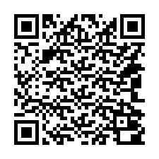 Código QR para número de teléfono +14042000204