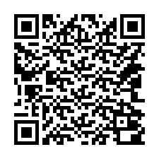 QR-Code für Telefonnummer +14042000209