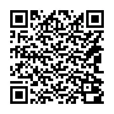 Código QR para número de teléfono +14042000211