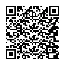 QR-код для номера телефона +14042000243