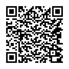 QR-koodi puhelinnumerolle +14042000246