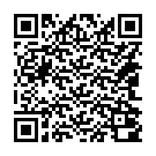 QR kód a telefonszámhoz +14042000249