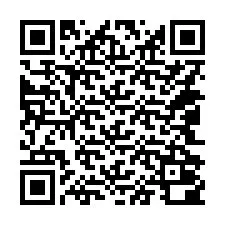 QR-koodi puhelinnumerolle +14042000268