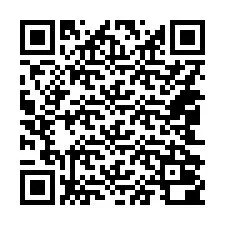 QR-code voor telefoonnummer +14042000297