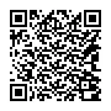 Código QR para número de teléfono +14042000301