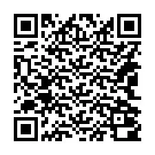 QR Code สำหรับหมายเลขโทรศัพท์ +14042000325