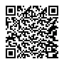 Código QR para número de teléfono +14042000335