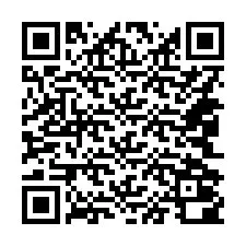 QR-koodi puhelinnumerolle +14042000337