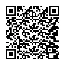 Kod QR dla numeru telefonu +14042000338