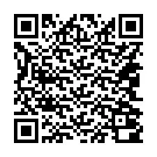 QR-код для номера телефона +14042000363