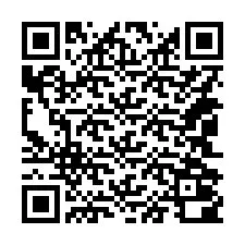 QR-код для номера телефона +14042000375