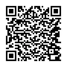 QR-koodi puhelinnumerolle +14042000378