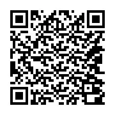 QR-код для номера телефона +14042000379