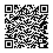 Código QR para número de teléfono +14042000395