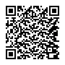 QR-code voor telefoonnummer +14042000399