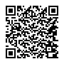 QR-koodi puhelinnumerolle +14042000517