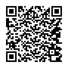 QR-code voor telefoonnummer +14042000533