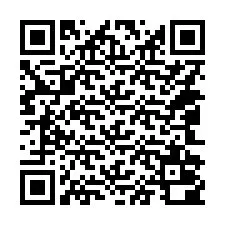 Código QR para número de teléfono +14042000548