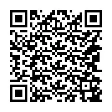 QR-code voor telefoonnummer +14042147174