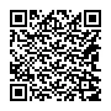 QR-code voor telefoonnummer +14042207215