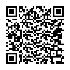 QR Code สำหรับหมายเลขโทรศัพท์ +14042336077