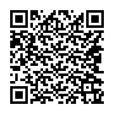 电话号码二维码 +14042365396