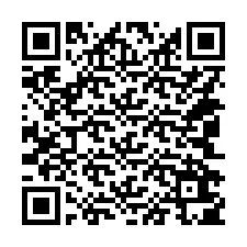 QR-code voor telefoonnummer +14042605634