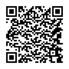 QR Code สำหรับหมายเลขโทรศัพท์ +14042688971