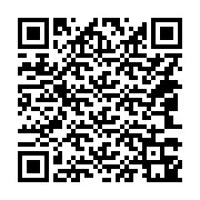 Kode QR untuk nomor Telepon +14043341008